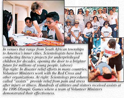In venues that range from South African townships to Americas inner cities, Scientologists have been conducting literacy projects for underprivileged children for decades, opening the door to a brighter future for millions of young people.